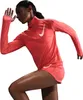 Nike NK SWOOSH HBR HZ Damen Mid Layer Lauf-Shirt mit Produktbild-Vorschau 8