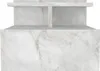 Set mit 2 Wandnachttischen - 1 Schublade - Weißer Marmor - Produktbild-Vorschau 6
