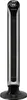 A black and silver tower fan on a white background. Produktbild-Vorschau