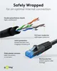 Cavo patch CAT 6A per esterni, U/UTP, nero, 75 m - Anteprima dell’immagine prodotto 3