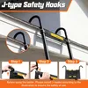 TEENO Aluminium telescoopladder, 6,2 meter, inklapbare Productafbeelding-voorbeeld 3