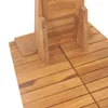 Gartendusche Massivholz Teak 70x75x204 cm Produktbild-Vorschau 8