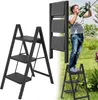 Sessamen-LP Alu Trittleiter 3 Stufen Leiter Klappleiter Produktbild-Vorschau 1