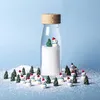 Bottiglia sensoriale move Winter Tiny - 14 x 4 cm - Bianca Anteprima dell’immagine prodotto 3