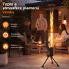 ZMH Zahradní krb 6KW samostatný terasový topidlo se Náhled obrázku produktu 2