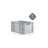 SuperSparSet 5x Eurobox NextGen Grip mit Scharnierdeckel Produktbild-Vorschau 4