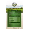 A product image for Bellfor FleischPlus dog food, featuring a landscape background and detailed nutritional information. Produktbild-Vorschau