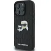 A black iPhone case with a Karl Lagerfeld and Choupette graphic. Anteprima dell’immagine prodotto