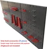 Werkzeughaken - Hakenset für Lochwand/Pegboard - Kunststoff Produktbild-Vorschau 2