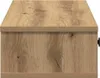 A close-up, side view of a wooden shelf with a drawer handle. Náhled obrázku produktu