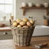 VD Leeden Aufbewahrungskorb Classic - braun - rund - 40 x Produktbild-Vorschau 3