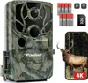 2 Stück Wildkamera 4K 48MP WLAN Bluetooth Wildkamera mit Produktbild-Vorschau 2