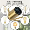 ZMH stropní lampa vintage stropní světlo E27 - 6 plamenů Náhled obrázku produktu 2