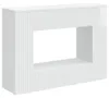 vidaXL Konsolentisch Hochglanz Weiß 101 x 29 x 74 cm Produktbild-Vorschau 1