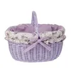 Panier à provisions / panier cadeau en osier Lavender Voir les images du produit 3