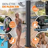 Casaria® Douche solaire Jardin 35 L – 216 cm – Pommeau de Voir les images du produit 2