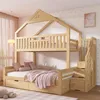 Cama nido Flieks de 90x200 cm/140x200 cm, cama infantil Vista previa de la imagen del producto 2
