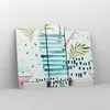 Bild auf Leinwand - Leinwandbild - Aquarell palme tropisch Produktbild-Vorschau 4