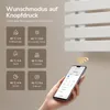 EMKE Elektrischer Handtuchheizkörper, APP Smart Steuerung Produktbild-Vorschau 5