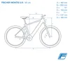 Fischer E-Bike MTB MONTIS 5.0i Elektrofahrrad für Damen und Produktbild-Vorschau 20