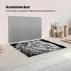 KitchenYeah© Herdabdeckplatte Porträt - Löwe - Schwarz und Produktbild-Vorschau 3