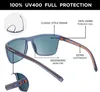 ZENOTTIC Herren Polarisierte TR90 Sonnenbrille UV400 Schutz Produktbild-Vorschau 5