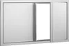 SucceBuy Porte d'accès au barbecue, 914 x 534 mm, double Voir les images du produit 1