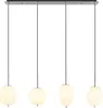 Globo Lighting Hängeleuchte Metall Nickel matt, 4x E14 Produktbild-Vorschau 2