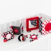 Canpol babies plyšová kontrastní vzdělávací knížka SENSORY Náhled obrázku produktu 6