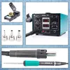 Professionelle Lötstation 2in1 Hot-Air + T12 System Produktbild-Vorschau 9