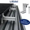 Solarpanel Halterung Klick-System mit L-Winkel für 4 Module Produktbild-Vorschau 3