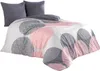3 tlg Baumwolle Renforce Bettwäsche 240x220 + 80x80 cm Produktbild-Vorschau 1