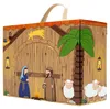 yoamo Spielkrippe Adventskalender für Kinder mit 24 Produktbild-Vorschau 6