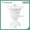COSTWAY 2 fioriere, altezza 46,5 cm, fioriere con Anteprima dell’immagine prodotto 3