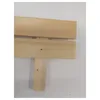 Bac à sable en bois avec bancs naturel 120cm Voir les images du produit 8