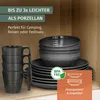 Vaisselle de camping en mélamine Set 4 personnes Stone Grey Voir les images du produit 6