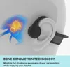 A diagram illustrating bone conduction technology with headphones on an ear, accompanied by text. Náhľad obrázku produktu