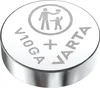 A close-up, studio shot of a VARTA V10GA button cell battery. Podgląd zdjęcia produktu