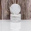 6er Set Glas Untersetzer 10cm rund Marmor Natur Küchendeko Produktbild-Vorschau 8
