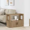 vidaXL Artisan dubový příborník 80 x 30 x 60 cm materiál na Náhled obrázku produktu 1
