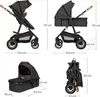 Lionelo Amber - Passeggino combinato 3 in 1 - Set Anteprima dell’immagine prodotto 7