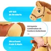 PonyCycle Model E Jazdecký kôň na kolieskach Jazdecký kôň Náhľad obrázku produktu 11