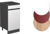 Meuble cuisine Vicco R-Line Blanc 40cm J-Shape, sans PT, Voir les images du produit 5