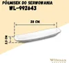 Wilmax Servierplatte 28 cm aus Porzellan, Weiß WL-992643/A Produktbild-Vorschau 5