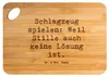 Mr. & Mrs. Panda schneidbrett Spruch Schlagzeug Magie - Produktbild-Vorschau 1