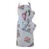 Clayre & Eef Topflappen 20x20 cm Blau Rosa Baumwolle Produktbild-Vorschau 3