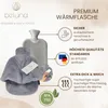belund. 2 in 1 Wärmflasche und Fußwärmer in Einem mit Produktbild-Vorschau 2
