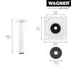 WAGNER Möbelbein CLASSIC RETRO - Ø 30 x 200 mm, Produktbild-Vorschau 2