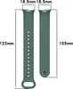 Bizon Strap Watch Dots Silikonarmband für Xiaomi Smart Band Produktbild-Vorschau 5