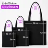 EllaTex Baumwolltasche 28x32 cm – Stoffbeutel aus 100% Produktbild-Vorschau 7